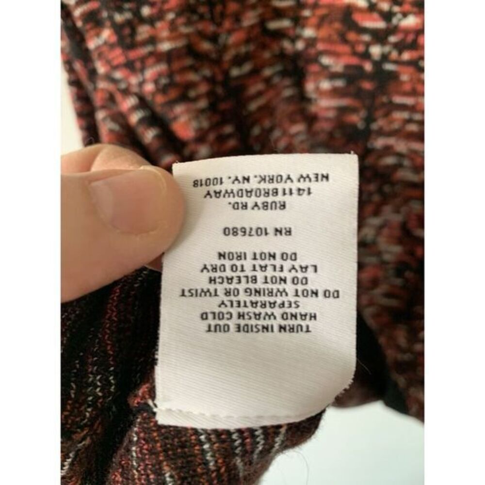 Ruby Rd.‎ Medium Women's Cardigan Sweater With Fringe - Picture 4 of 6
